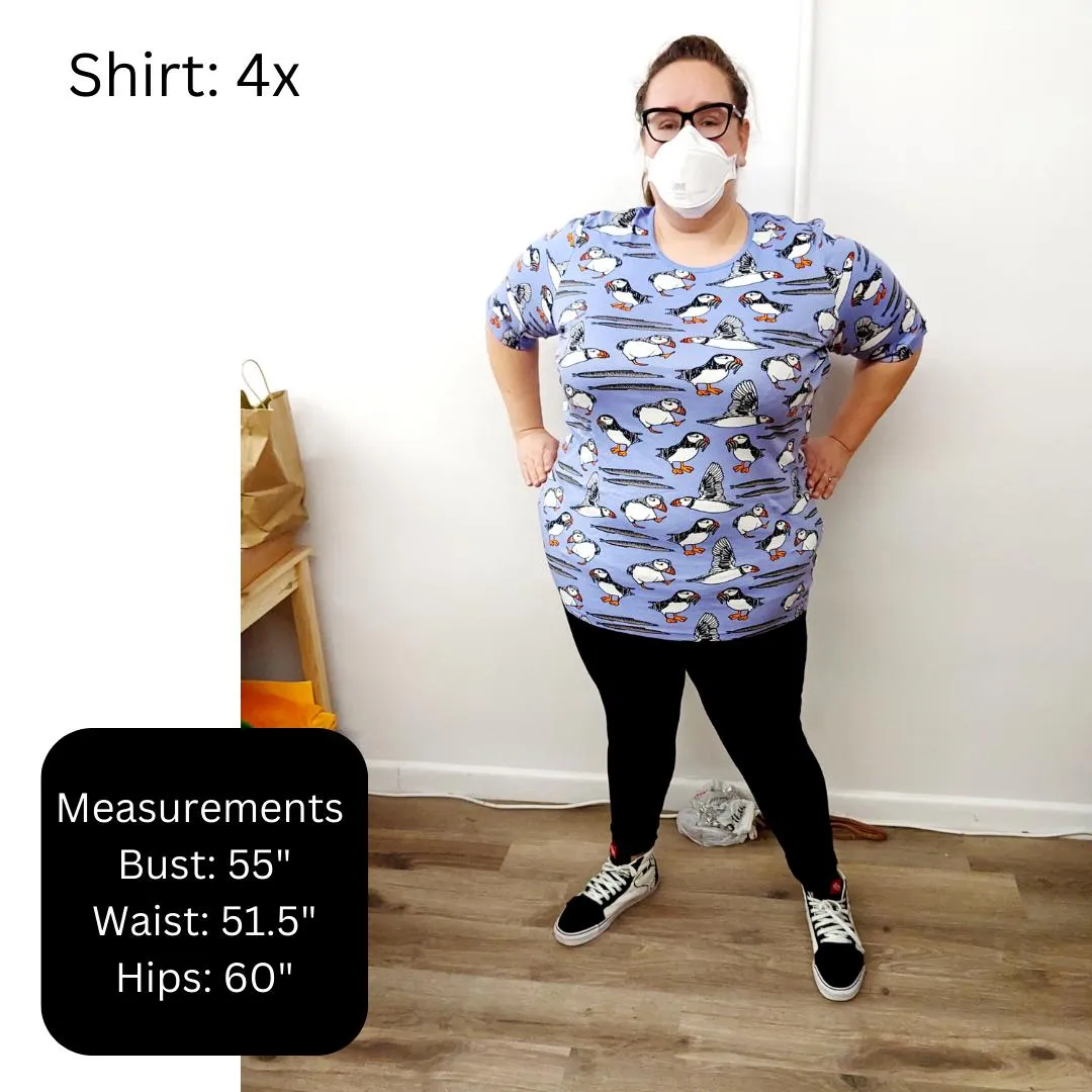 Adult's Citrus - Blue Short Sleeve Shirt