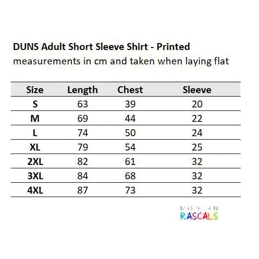 Adult's Citrus - Blue Short Sleeve Shirt