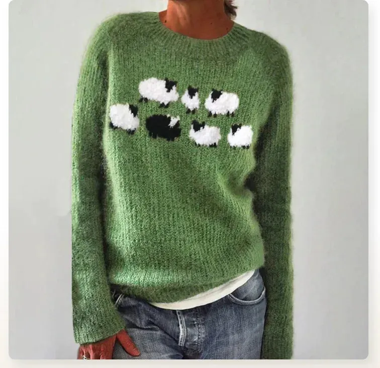 Armida | Retro Knit Sweater