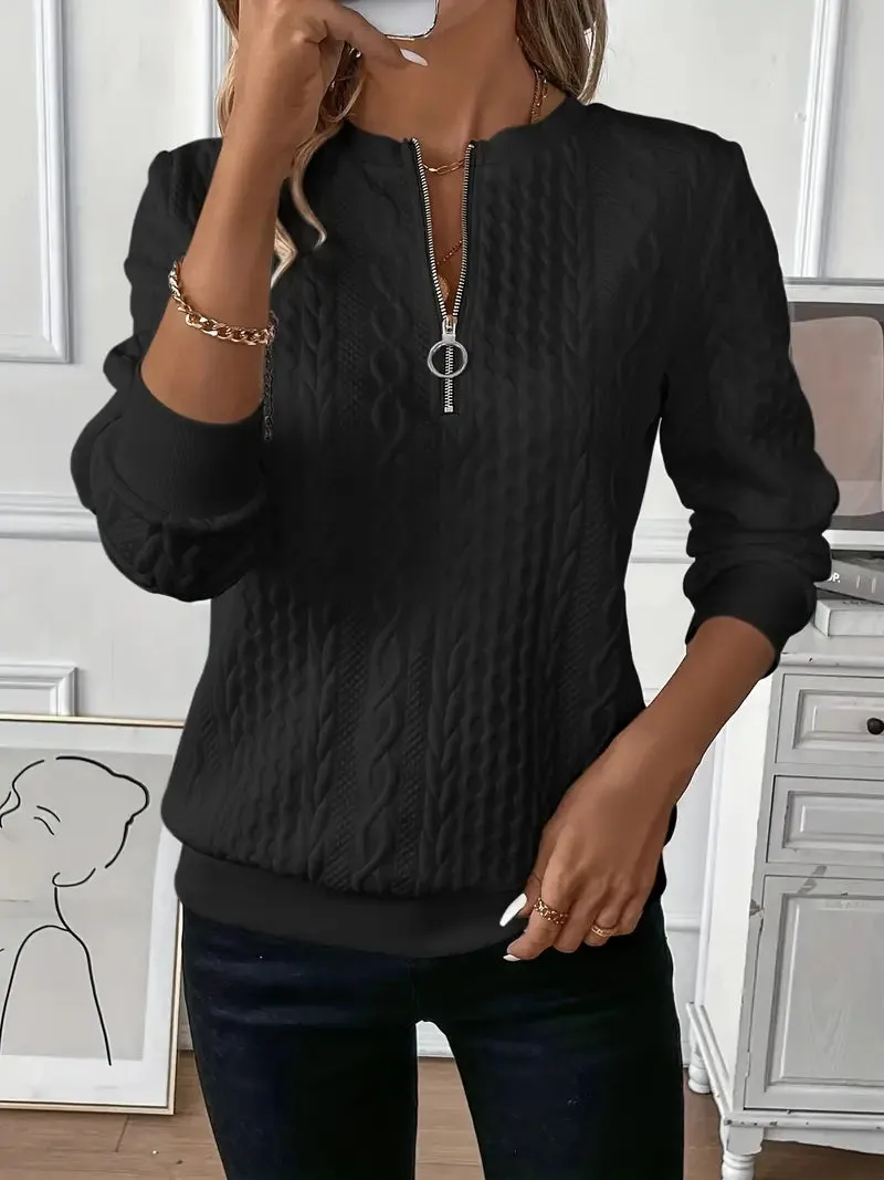 Aurora™ | Casual Quarter-Zip Sweatshirt