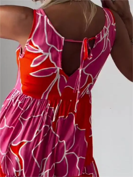 Avelora™  | Flowing Bloom Maxi Dress