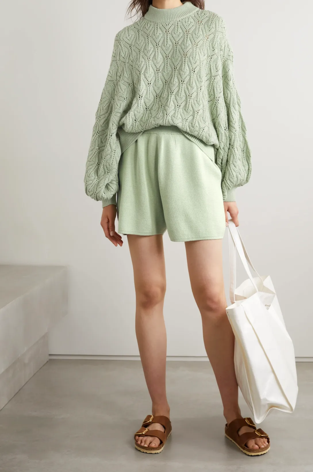 BALLOON SLEEVES JUMPER