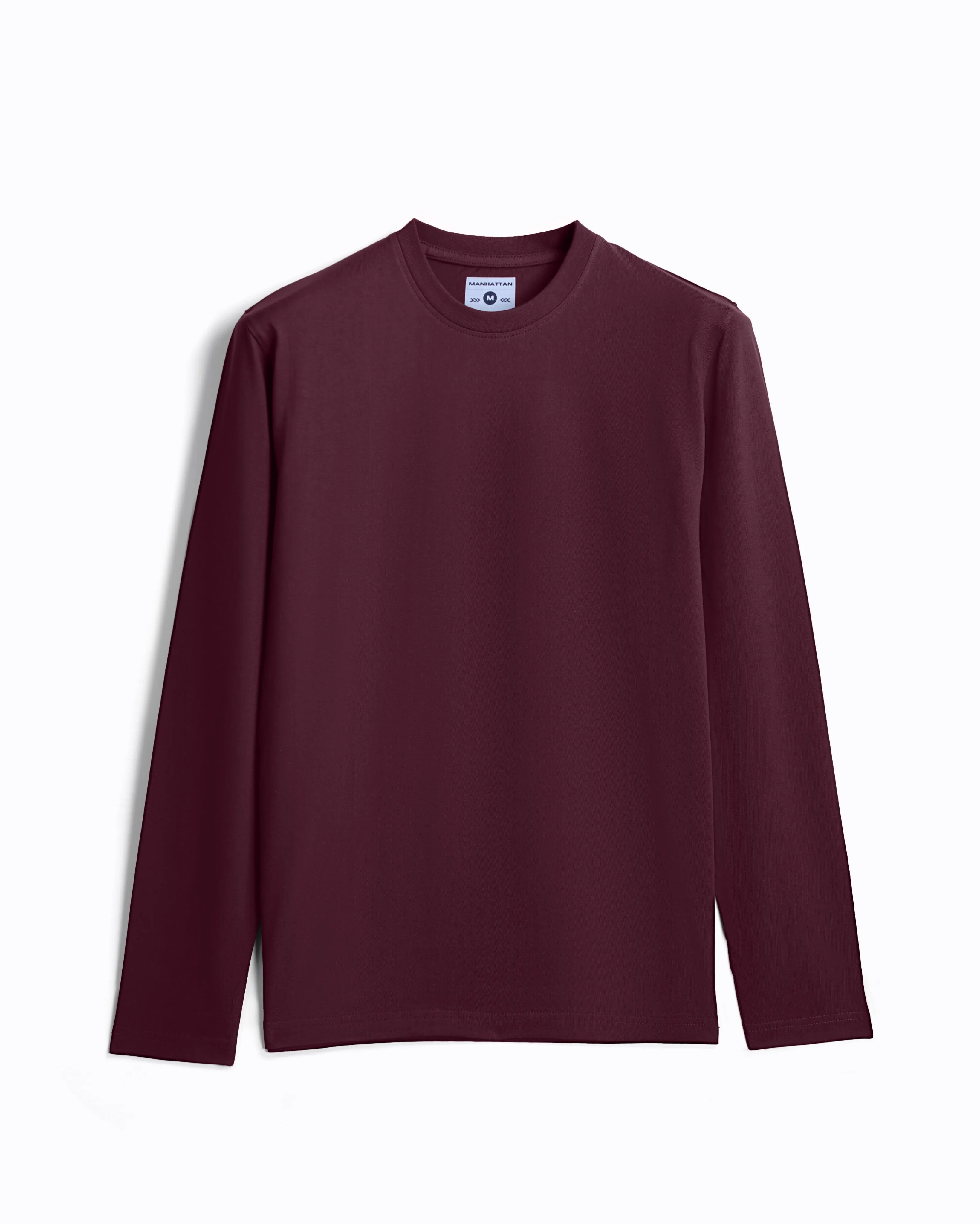 Basic Cotton Full Sleeve Maroon Unisex