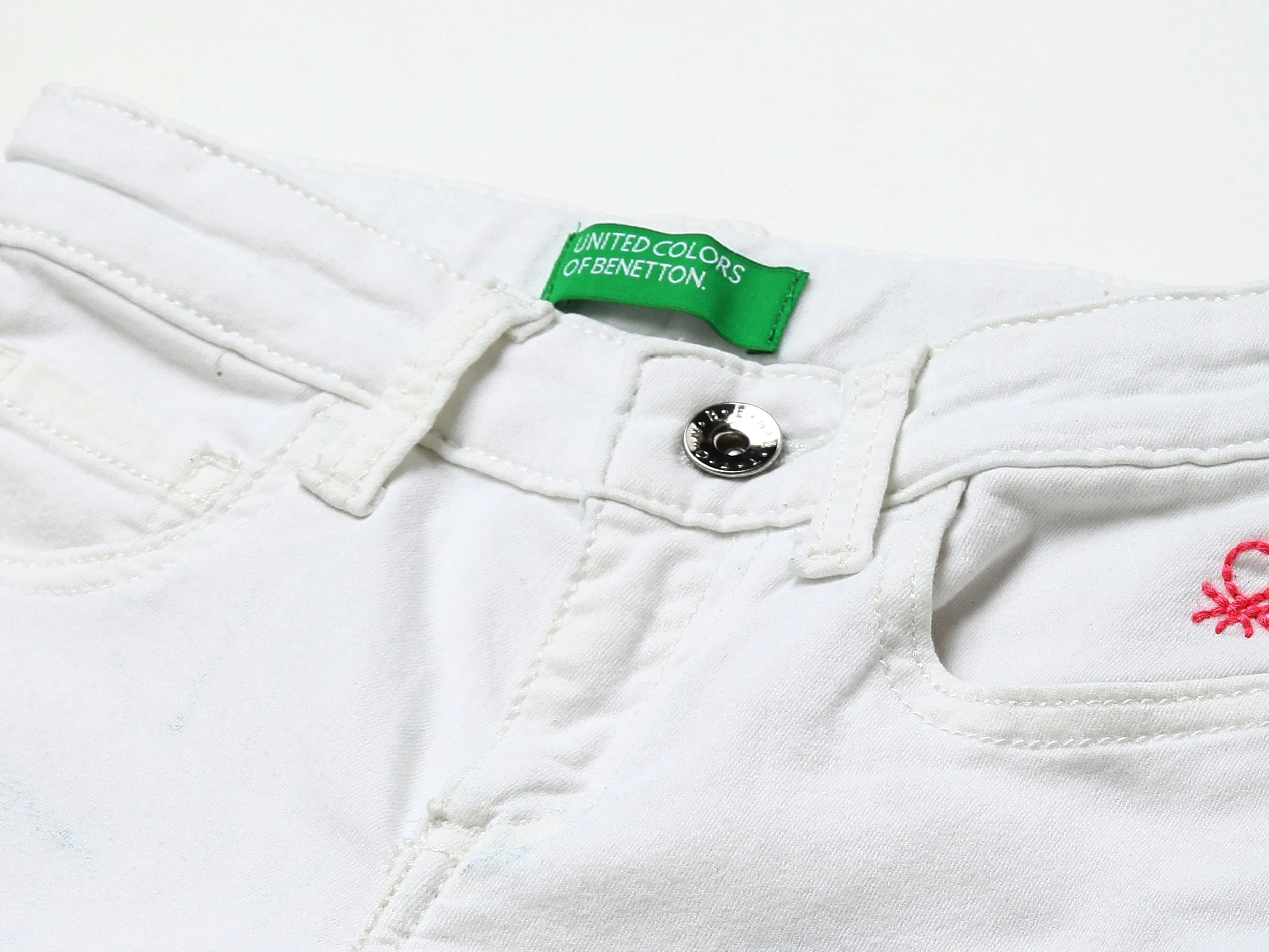 Basic White Jeans