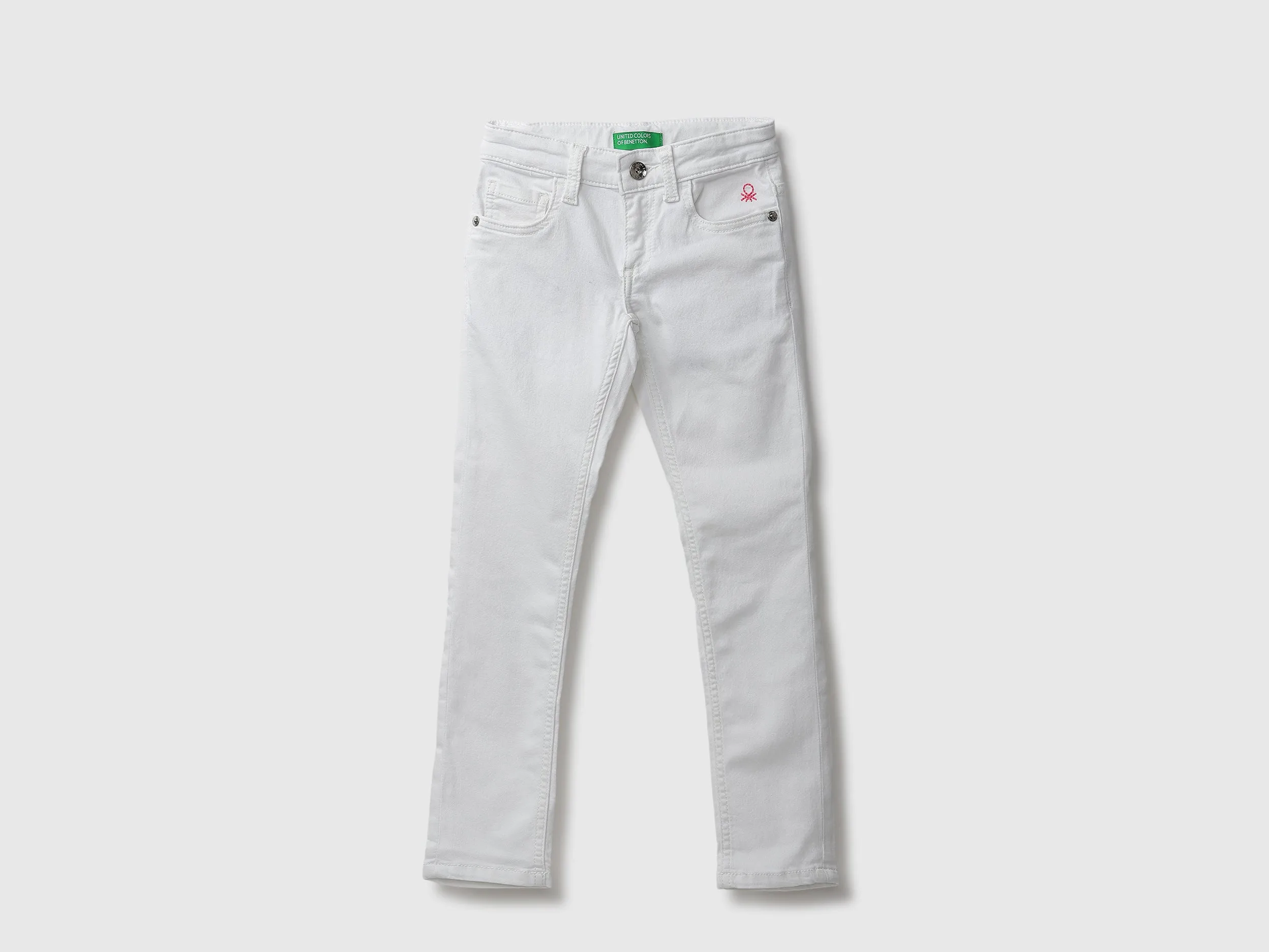 Basic White Jeans