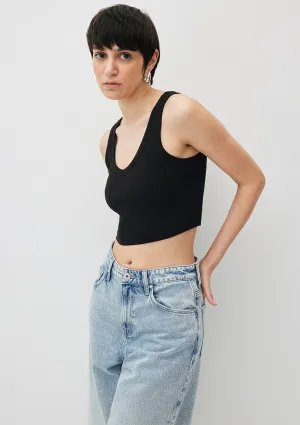 Black Basic Tank Top