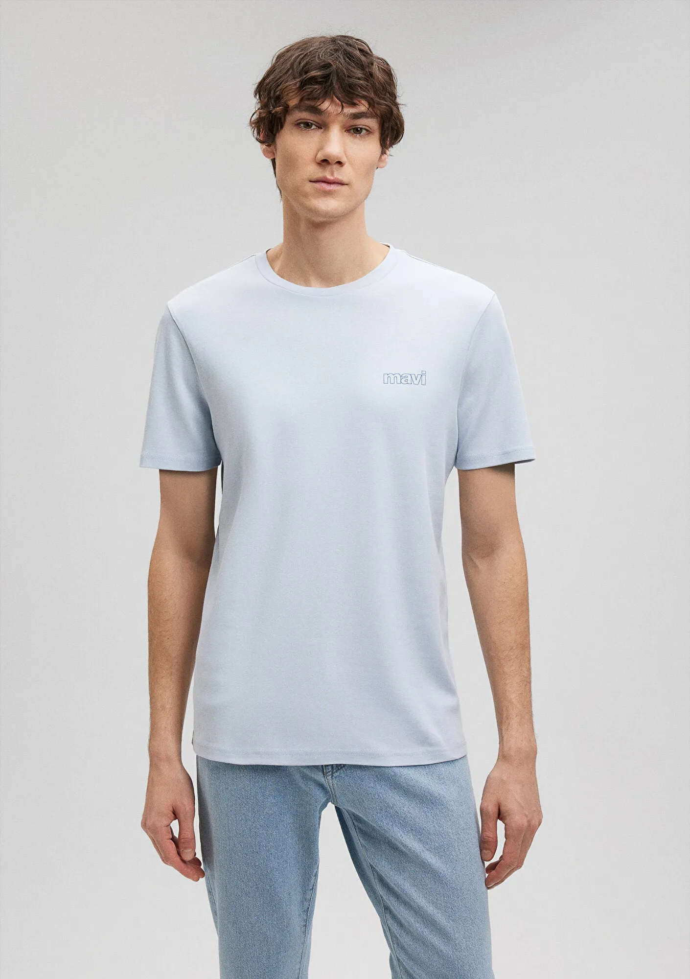 Blue Basic T-Shirt
