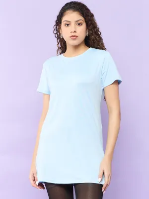Blue Longline Tee