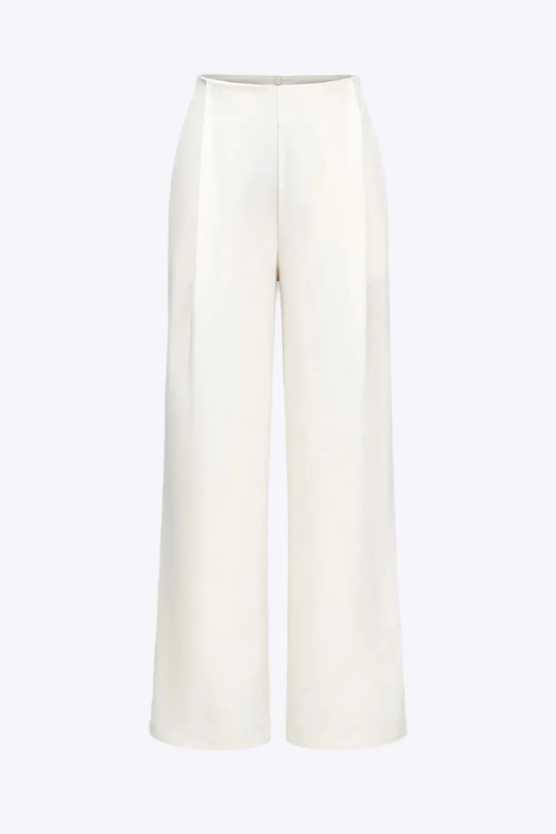 Cassandra - High Waist Zipper Detail Woman's Pants