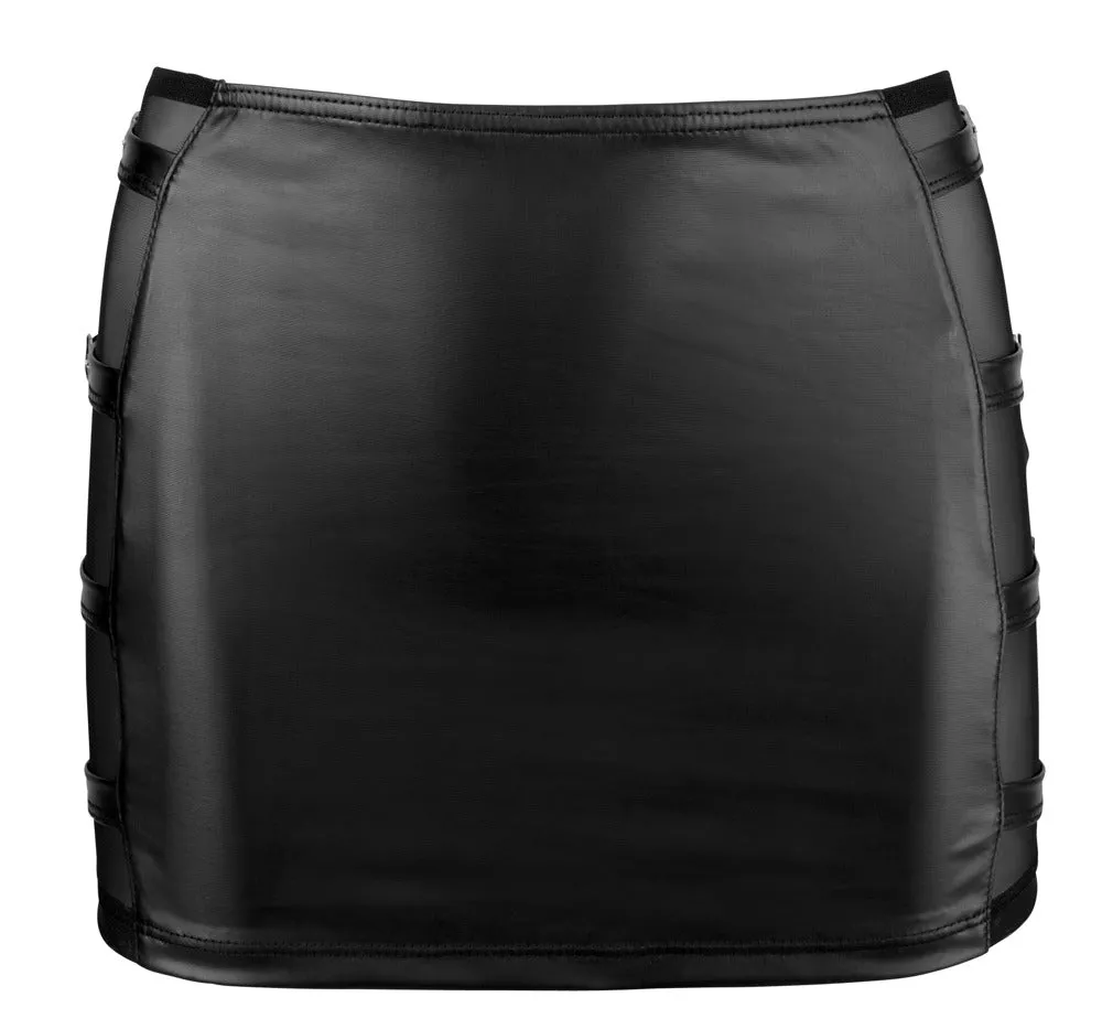 Cottelli Party Mini Skirt with Buckles