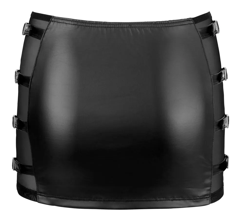 Cottelli Party Mini Skirt with Buckles
