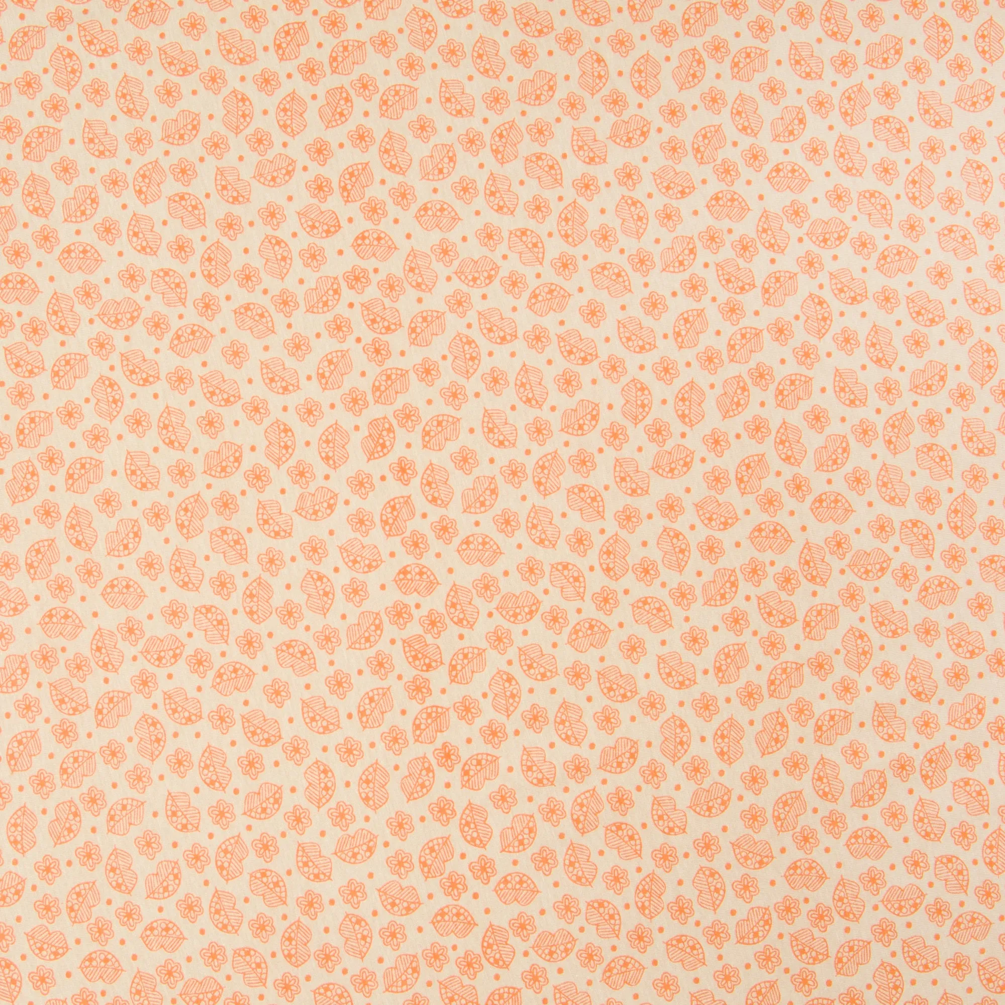 Cotton Knit Orange Kisses
