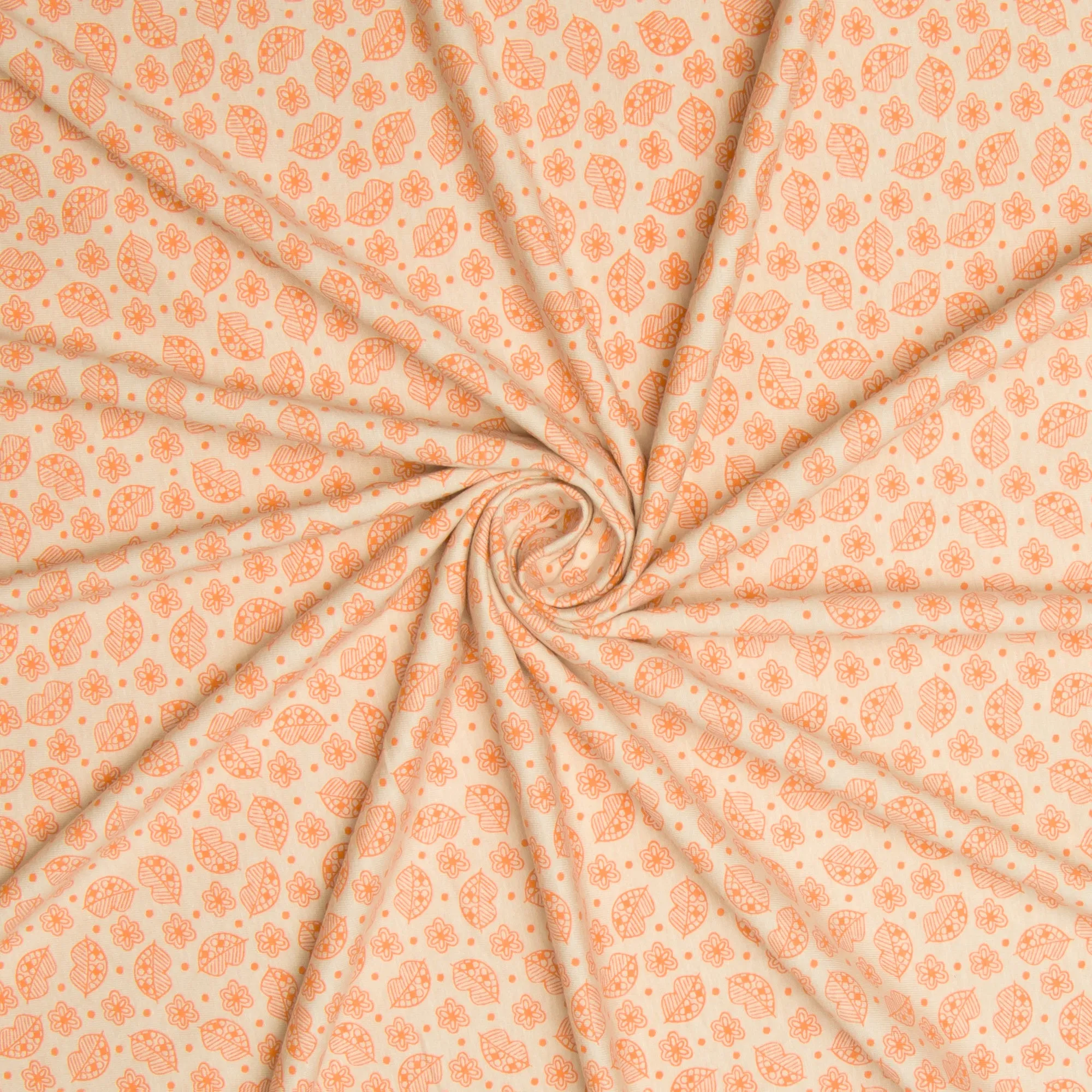 Cotton Knit Orange Kisses