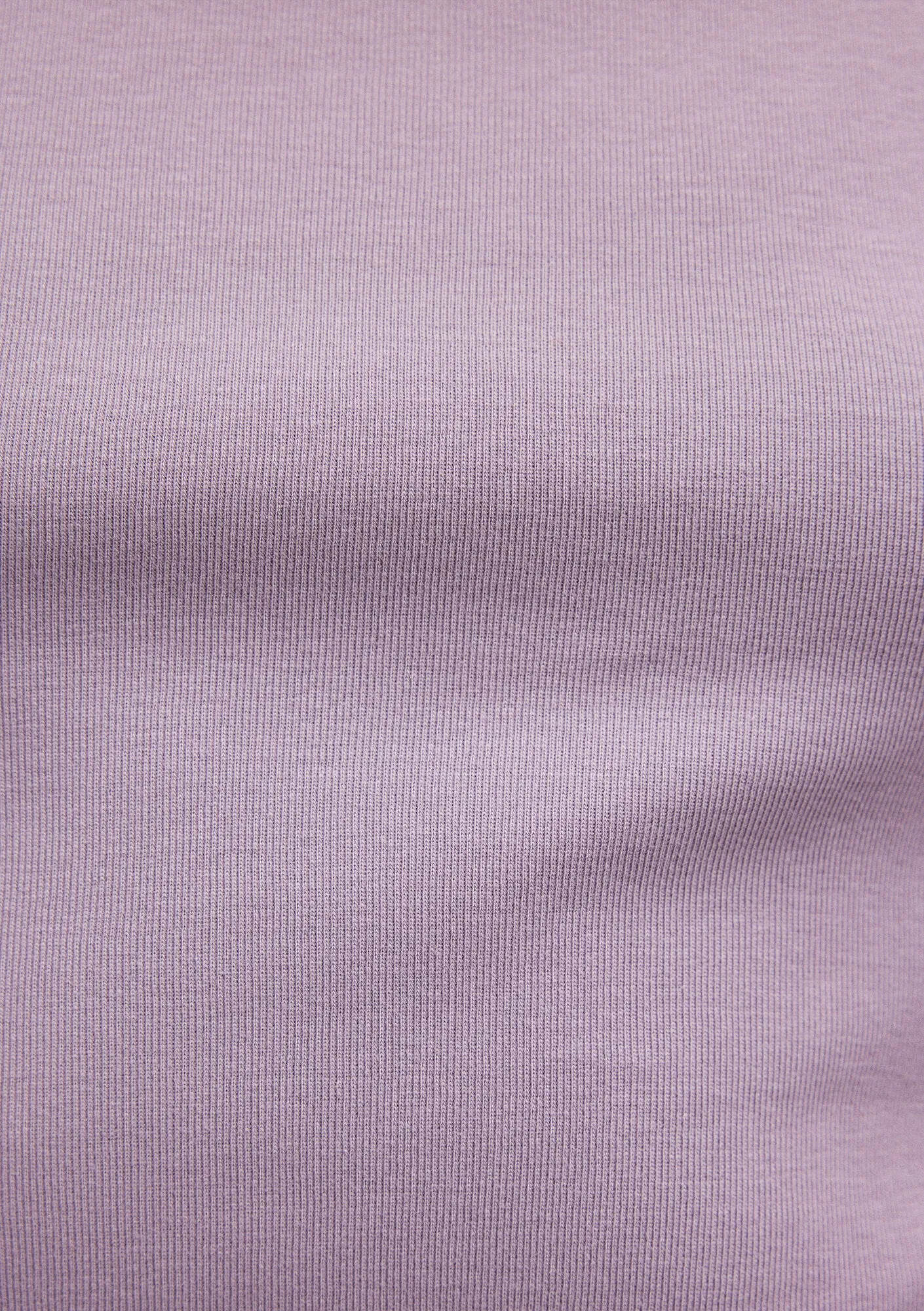 Crew Neck Purple Basic T-Shirt