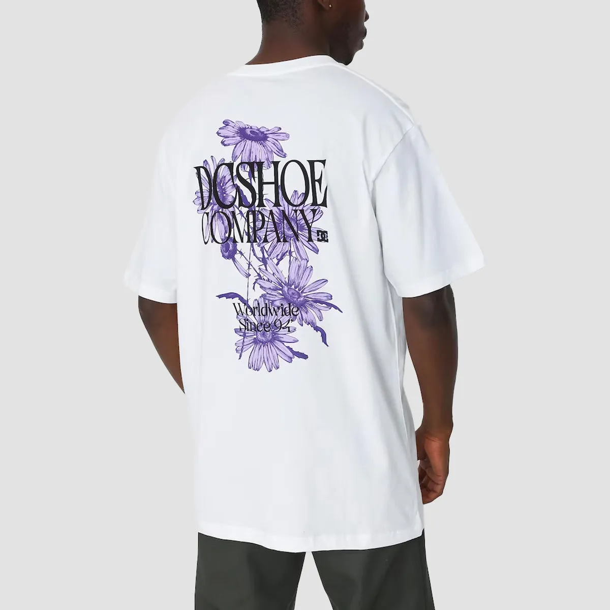 DC Decline T-Shirt White