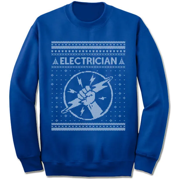Electrician Christmas Sweatshirt