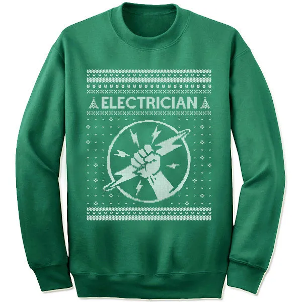 Electrician Christmas Sweatshirt