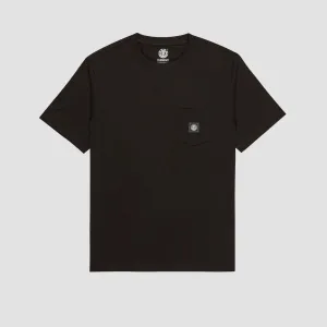 Element Icon Label Pocket T-Shirt Flint Black