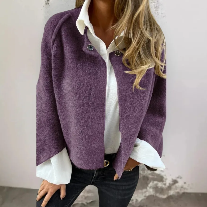 Emily – Short Mid-Season Coat for Women