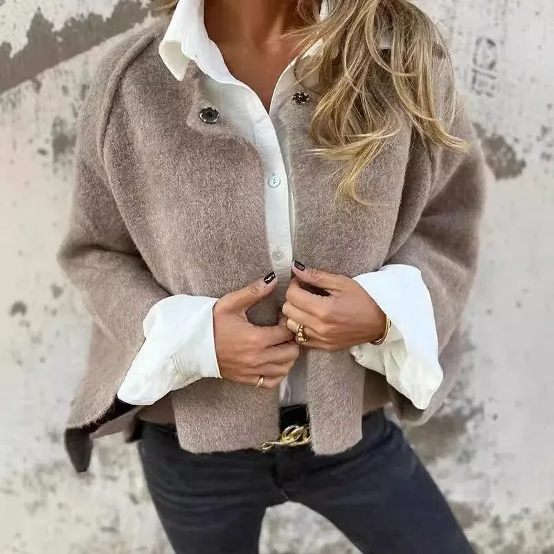 Emily – Short Mid-Season Coat for Women