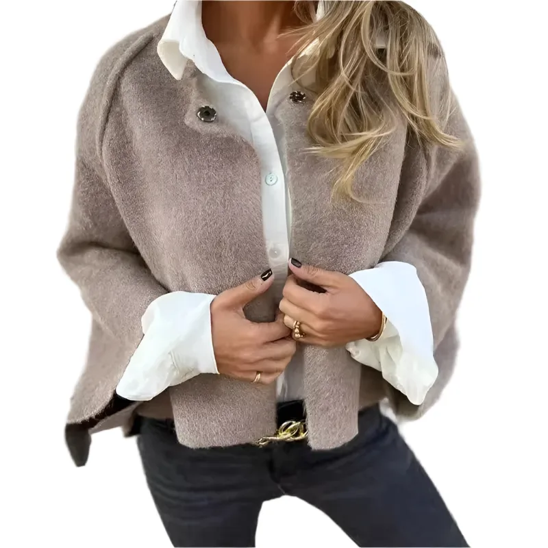 Emily – Short Mid-Season Coat for Women