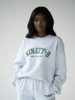 ESSENTIALS - College Sweater  •  Light Grey