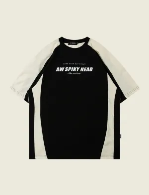 FSW® Contrast Paneled Cotton T-shirt