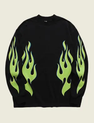 FSW® Green Flame Light Sweater