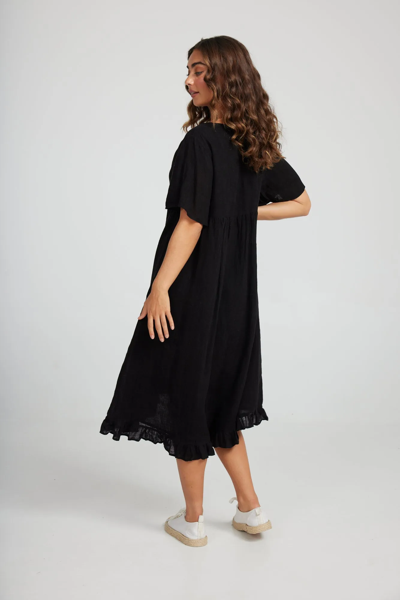 Holiday Canary Dress Black H1152-1