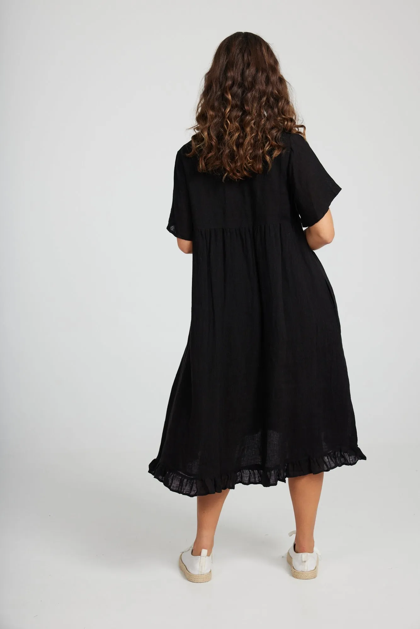 Holiday Canary Dress Black H1152-1