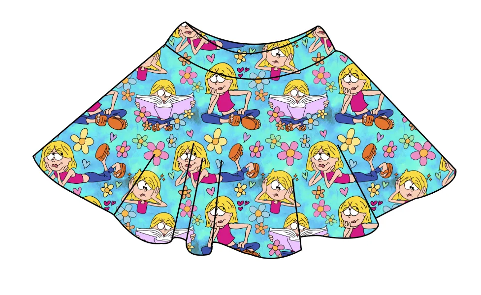 Inner Monologue Ladies' Circle Skirt