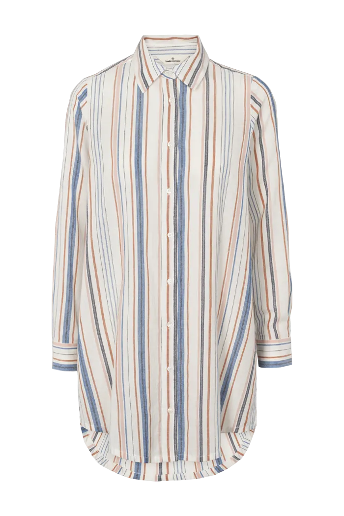 Jima Long Shirt - Multistriped