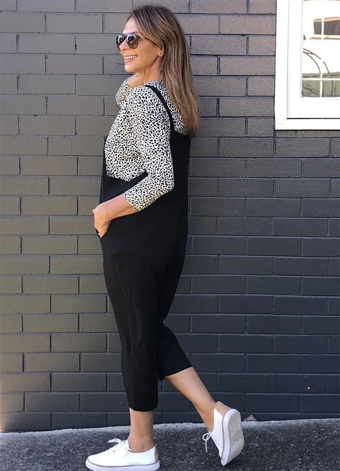 Jump To It Jumpsuit - Black