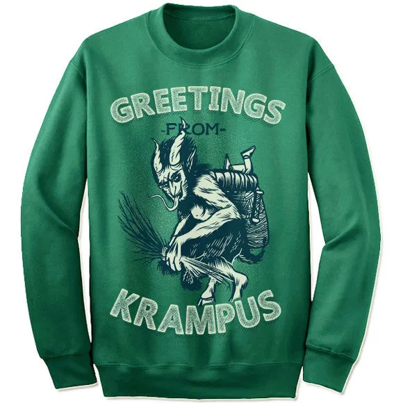 Krampus Christmas Sweatshirt