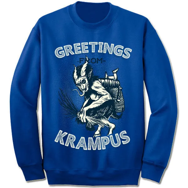 Krampus Christmas Sweatshirt