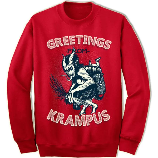 Krampus Christmas Sweatshirt