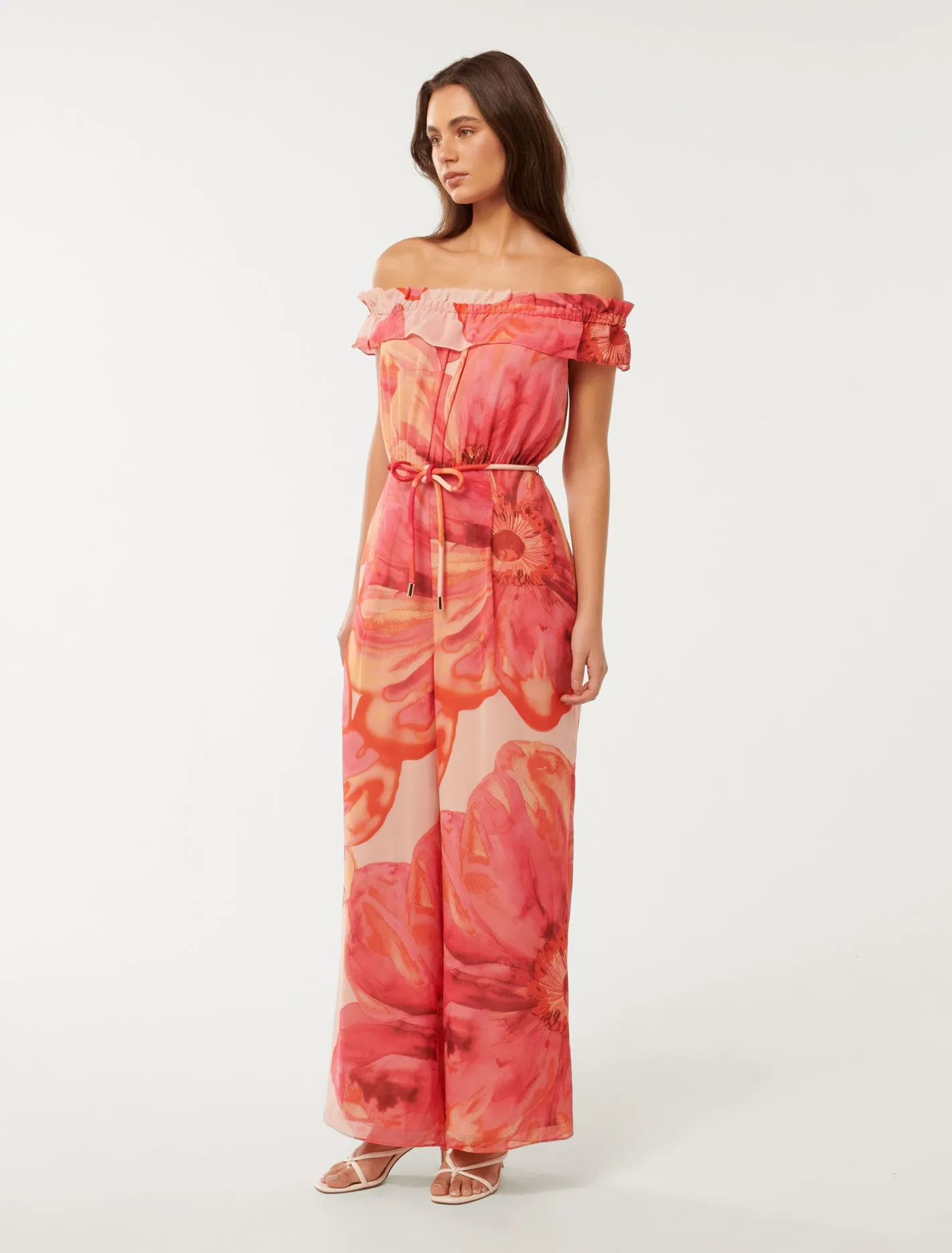 Lenny Off Shoulder Jumpsuit