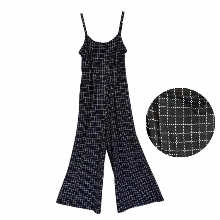 Leola - Black White Plaid