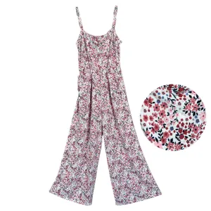 Leola - Cream Pink Ditsy Floral