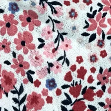 Leola - Cream Pink Ditsy Floral