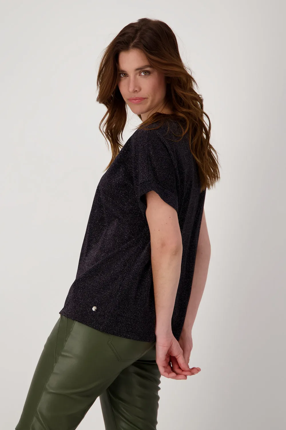 Monari Lurex T Shirt M806248