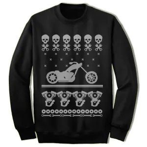 Motorcycle Christmas Sweatshirt