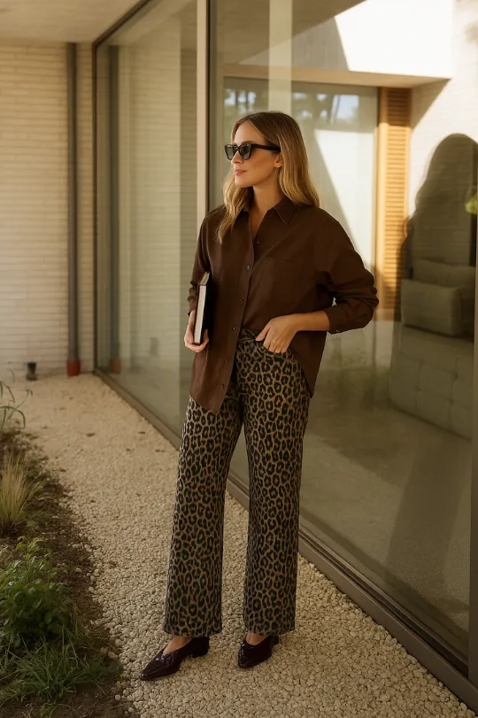 NADINE™ | THE LEOPARD PRINT PANTS