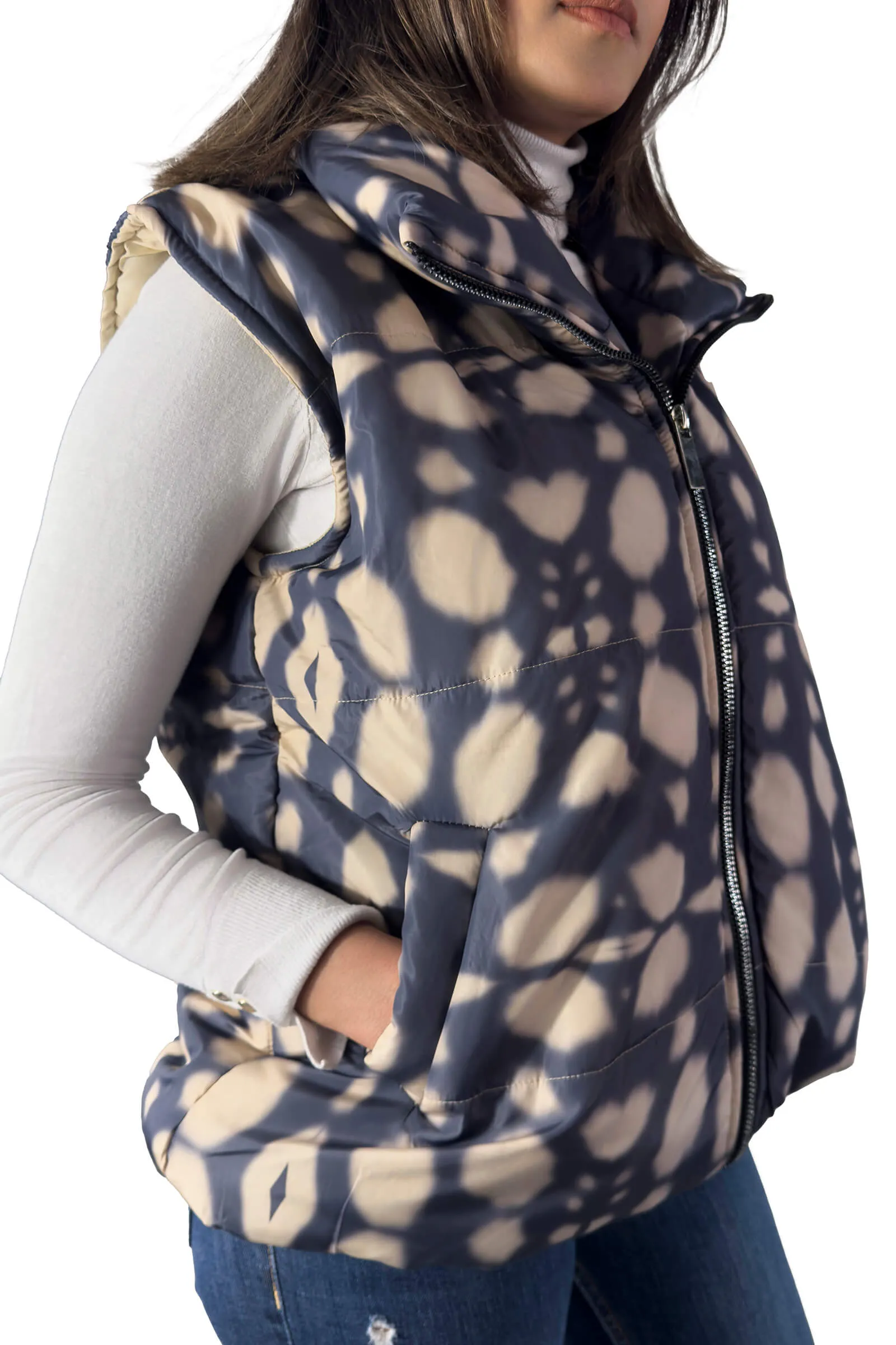 Navy Eclipse Puffer Vest