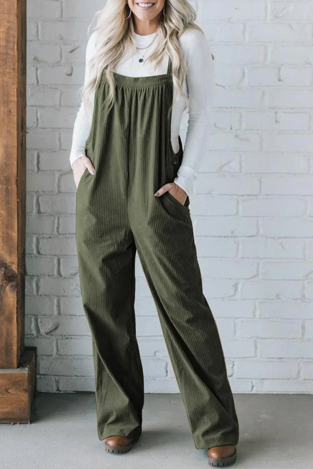 Norma | Corduroy Jumpsuit for Fall & Winter