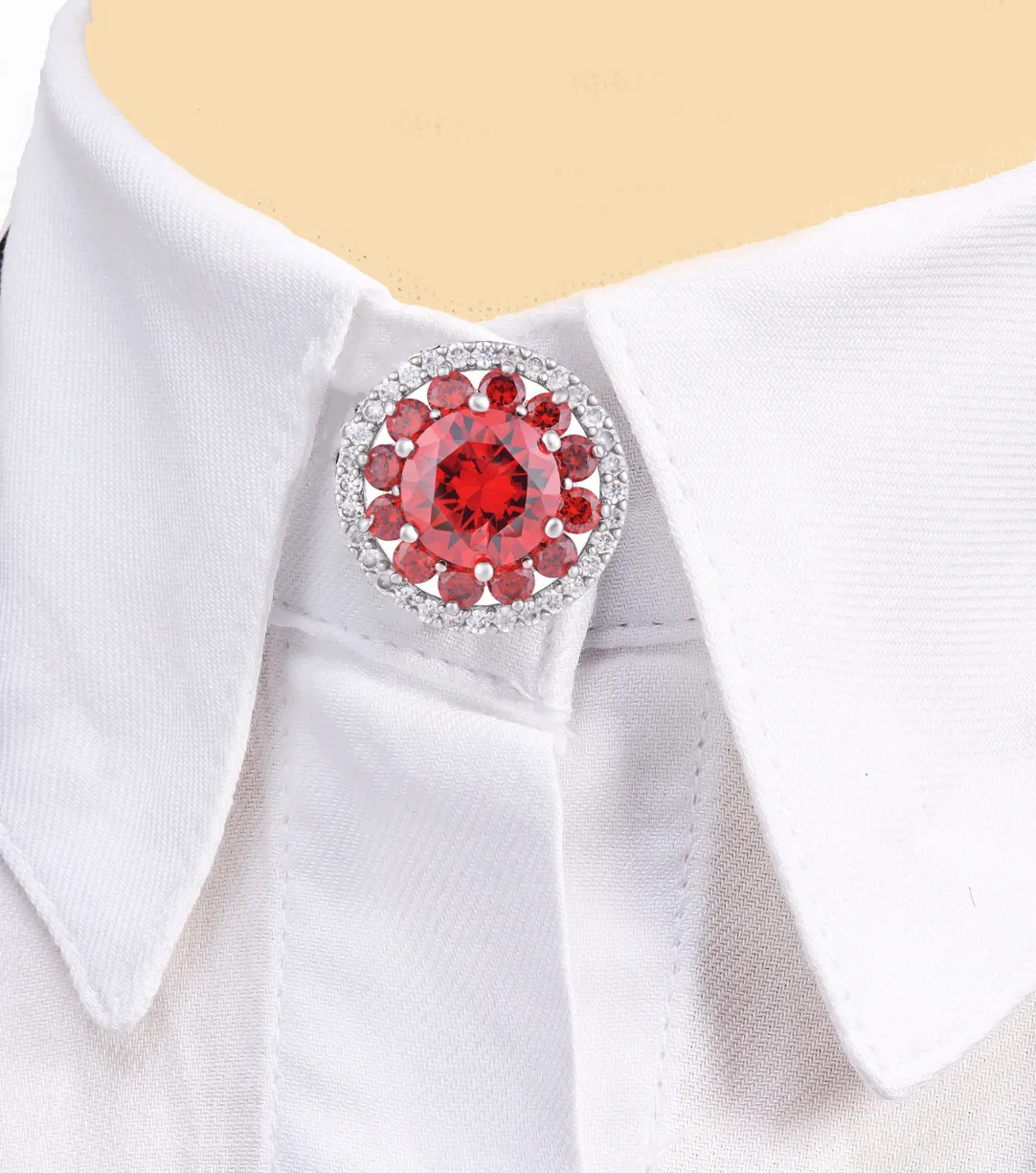 November Crystals Button Cover