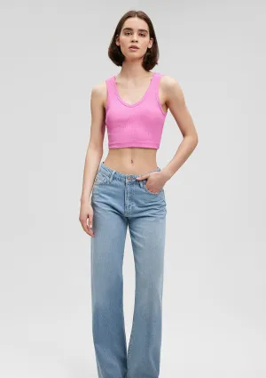 Pink Basic Tank Top
