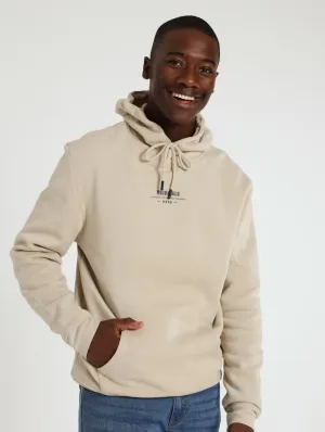Plain Hoody - Light Stone