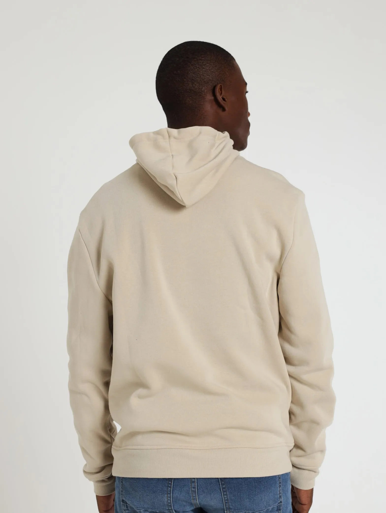 Plain Hoody - Light Stone