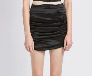 Pleated Mini Skirt
